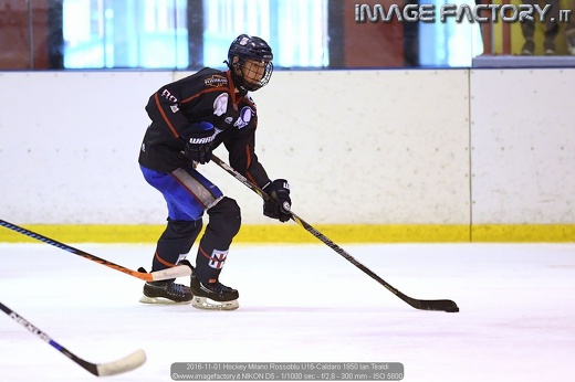 2016-11-01 Hockey Milano Rossoblu U16-Caldaro 1850 Ian Tealdi